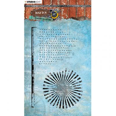 StudioLight Aviation Collection Clear Stamps - Nr.11